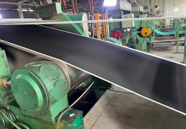 Conductive black mat under production